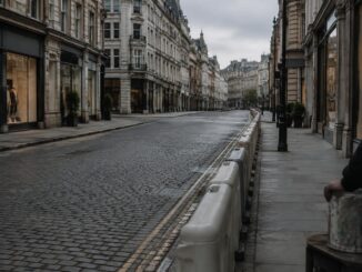 London closes a kilometre of Oxford Street to traffic on Monday