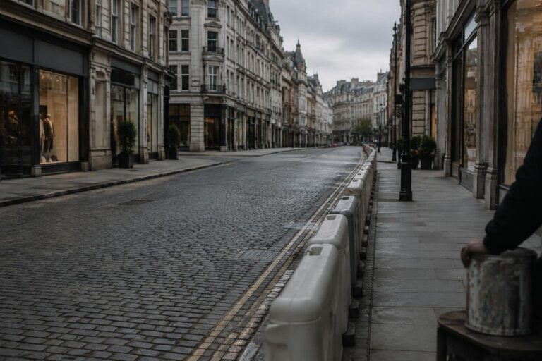 London closes a kilometre of Oxford Street to traffic on Monday