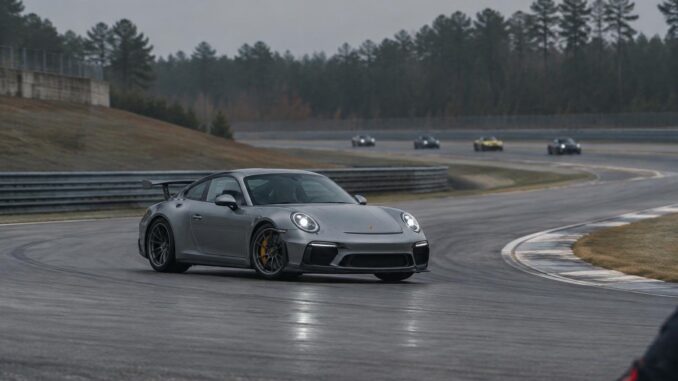 New Porsche GT3 track courses let owners drift and master the car