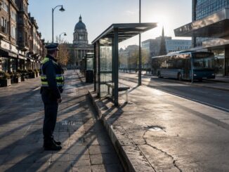 Nottingham police officer injured by shotgun blast, suspect detained