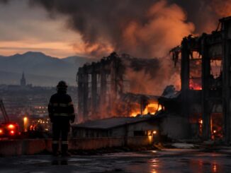 Russian-linked sabotage network accused of igniting Brasov blaze