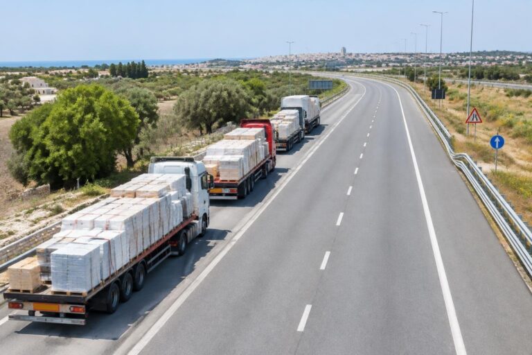 Southern Italy truckers halt supply chain, threaten waste services