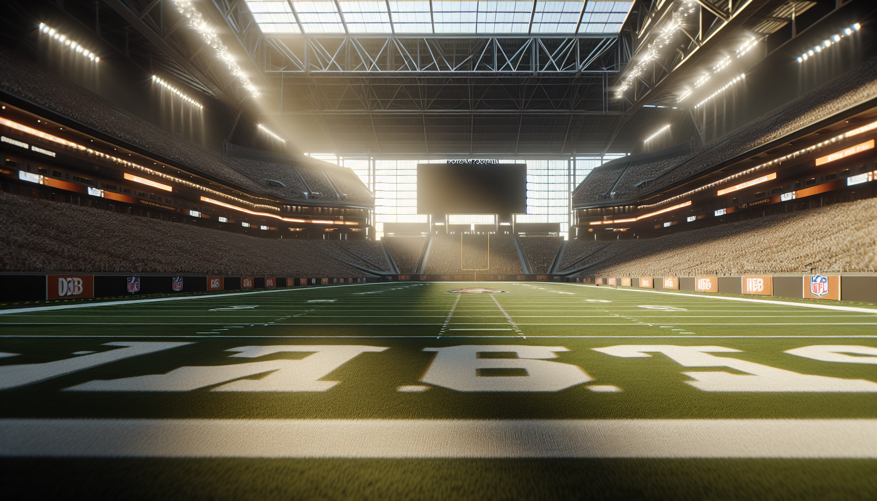 Brett Favre in azione durante una partita di football