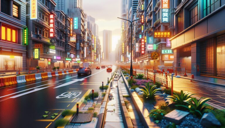 Construction site in Langley affecting local businesses