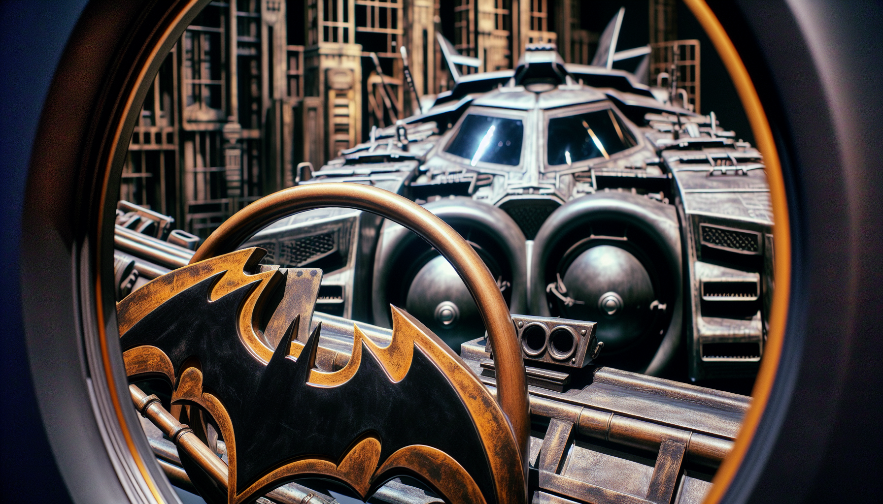 Danny DeVito and Michelle Pfeiffer during Batman Returns