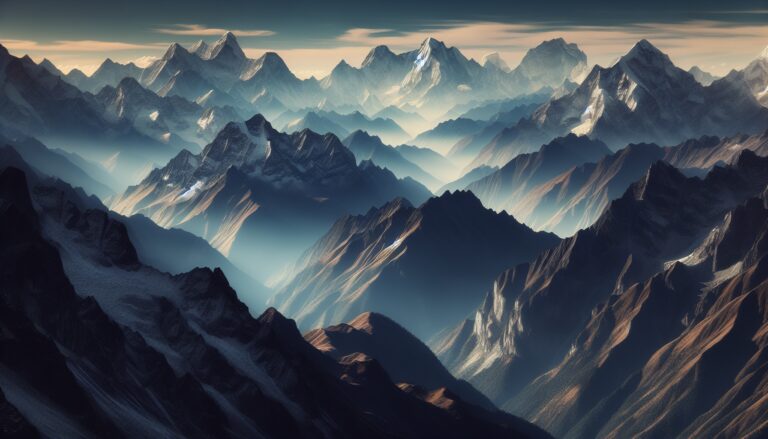 Defibrillatore in un paesaggio montano remoto