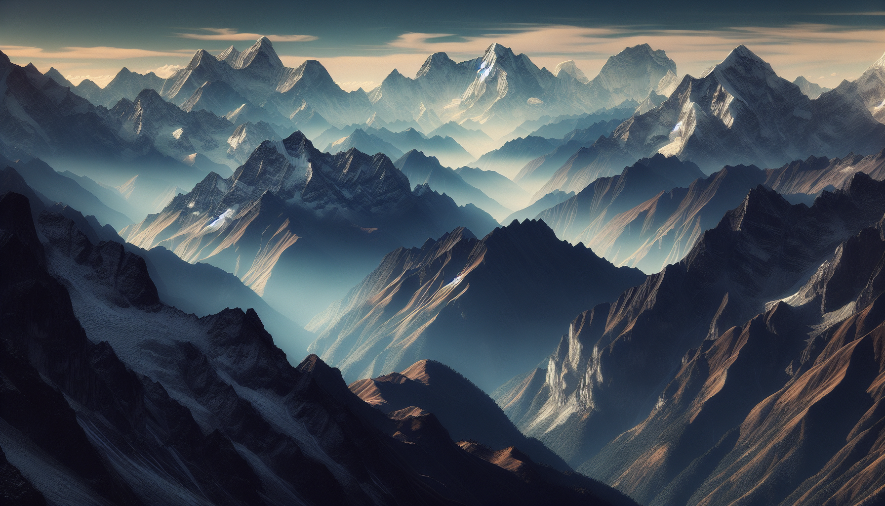 Defibrillatore in un paesaggio montano remoto