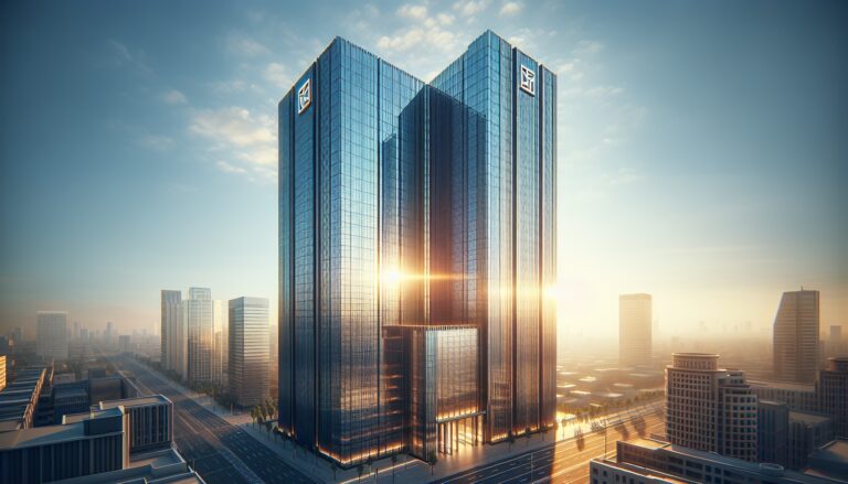 Wells Fargo building with Federal Reserve logo