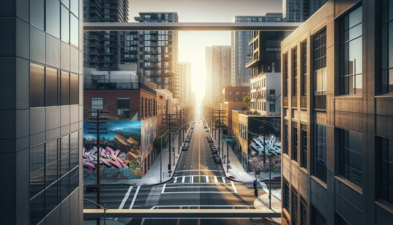 Protesters in Los Angeles advocating for social justice
