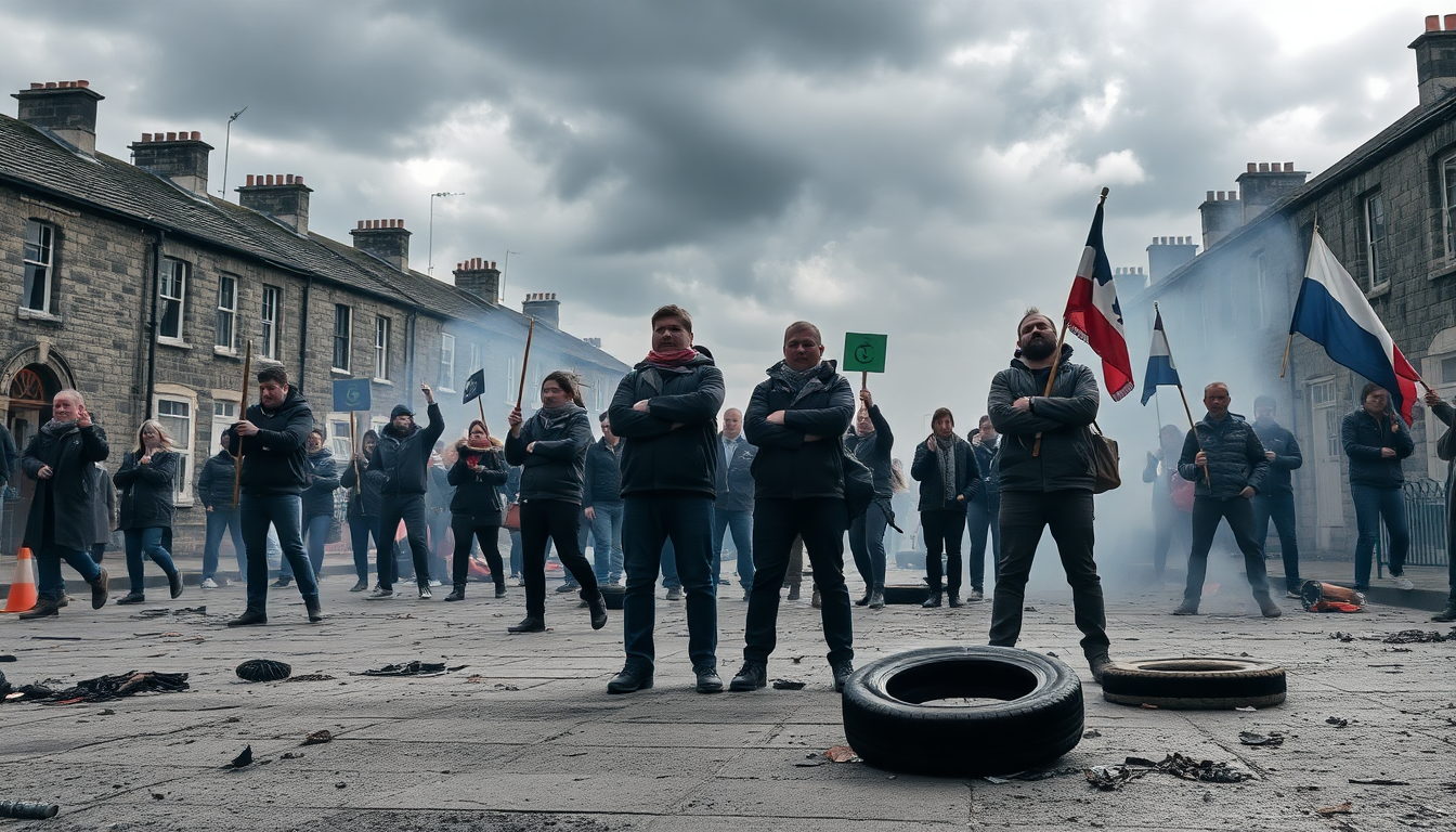 ballymena riots erupt as public outrage over alleged assault reaches boiling point 1749669911