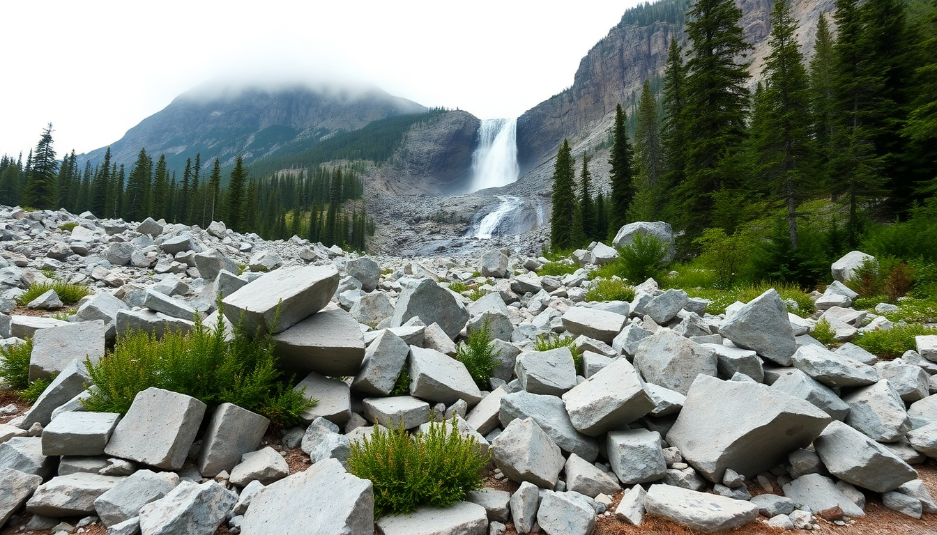 emergency response mobilized after rockslide in alberta rockies 1750370547