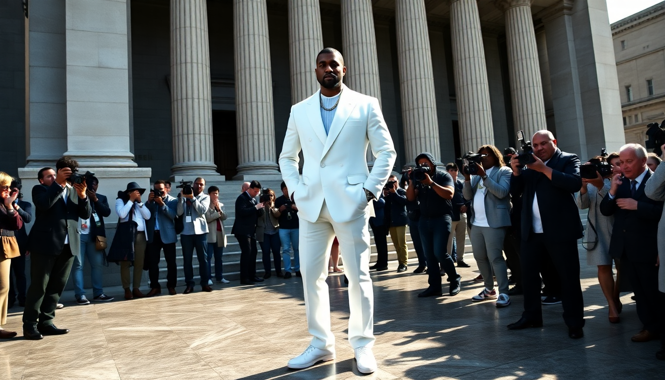 kanye west turns diddys trial into a ridiculous circus show 1749847173