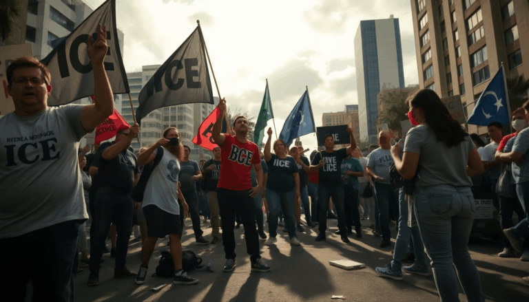 los angeles protests erupt into chaos as ice tensions ignite civil unrest 1749959643
