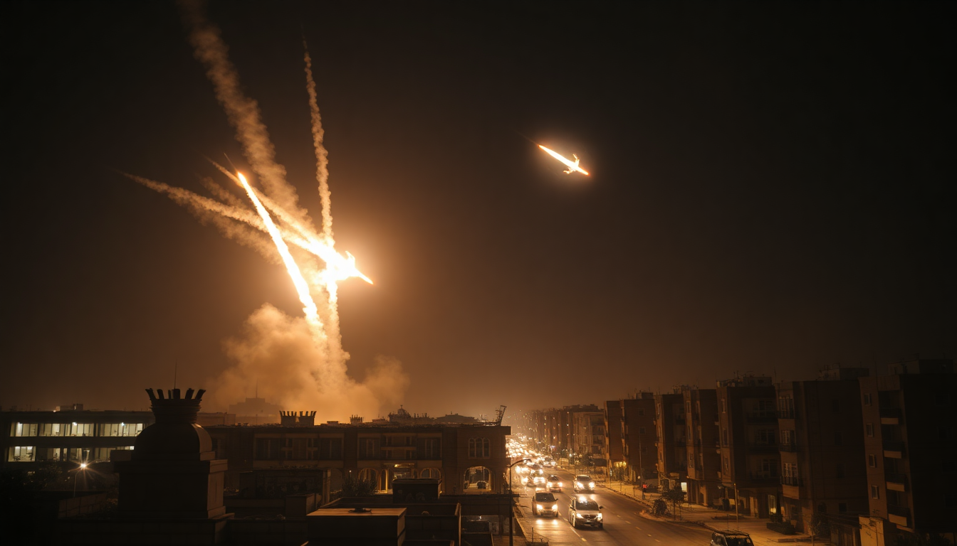 the ongoing conflict missile exchanges between israel and iran 1750321376