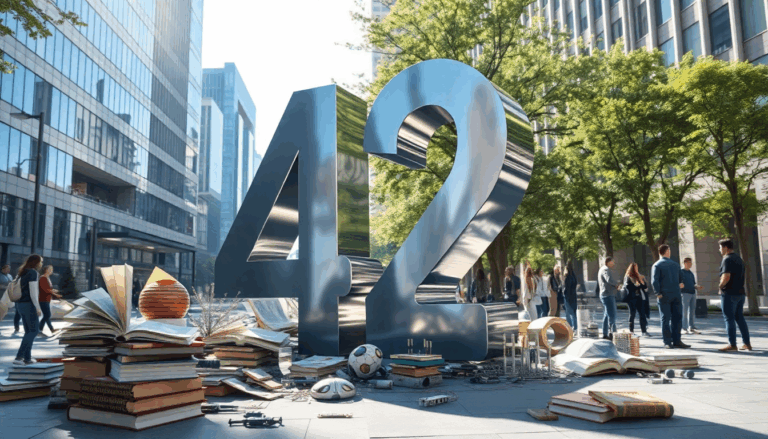 why the number 42 is the ultimate symbol of cultural confusion and mathematical madness 1749586690