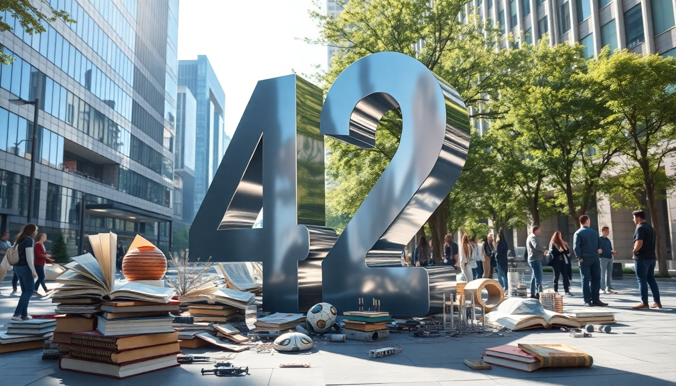 why the number 42 is the ultimate symbol of cultural confusion and mathematical madness 1749586690