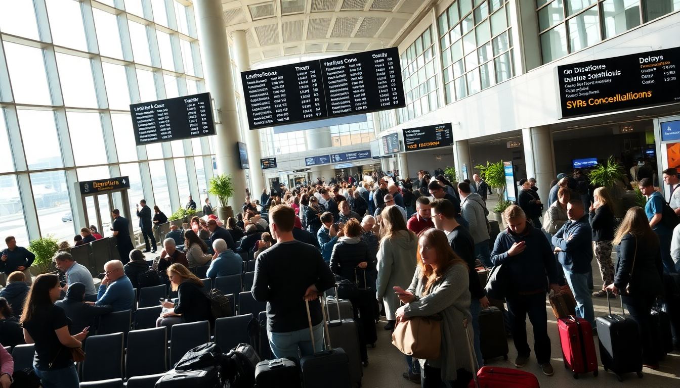 YVR experiences severe flight delays amid air traffic controller crisis