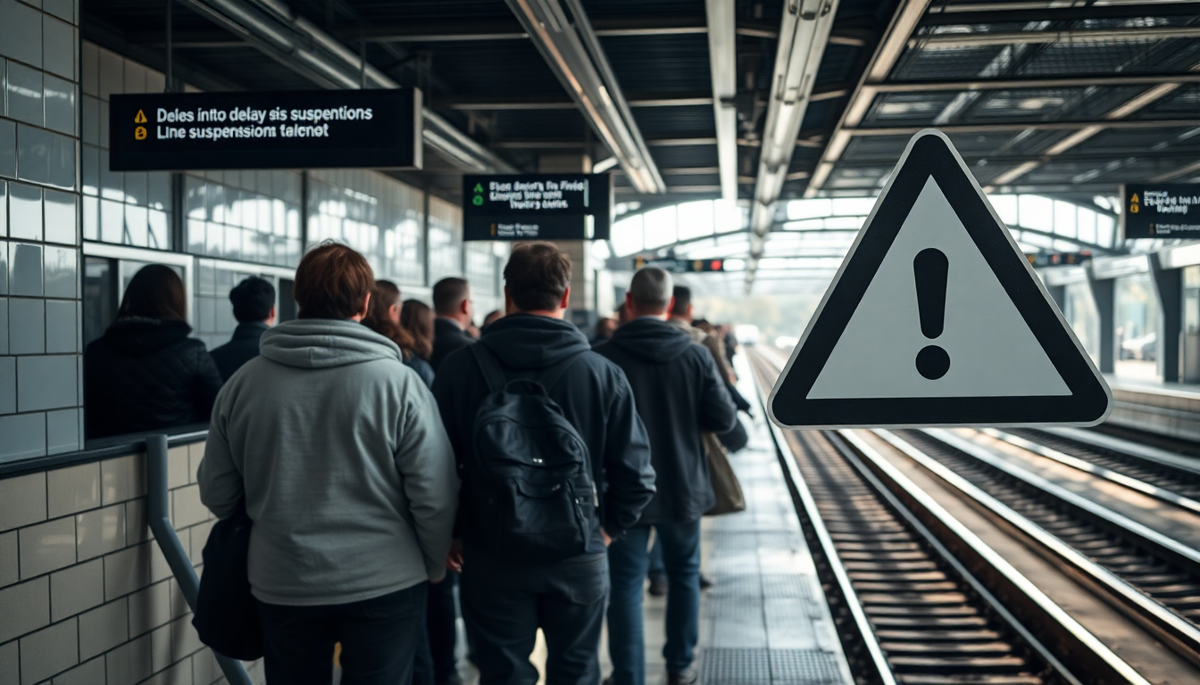 Analyzing the implications of metro service interruptions in Brussels