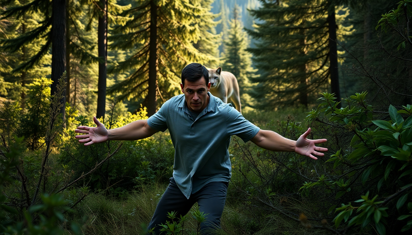 British Columbia man bravely fends off cougar attack