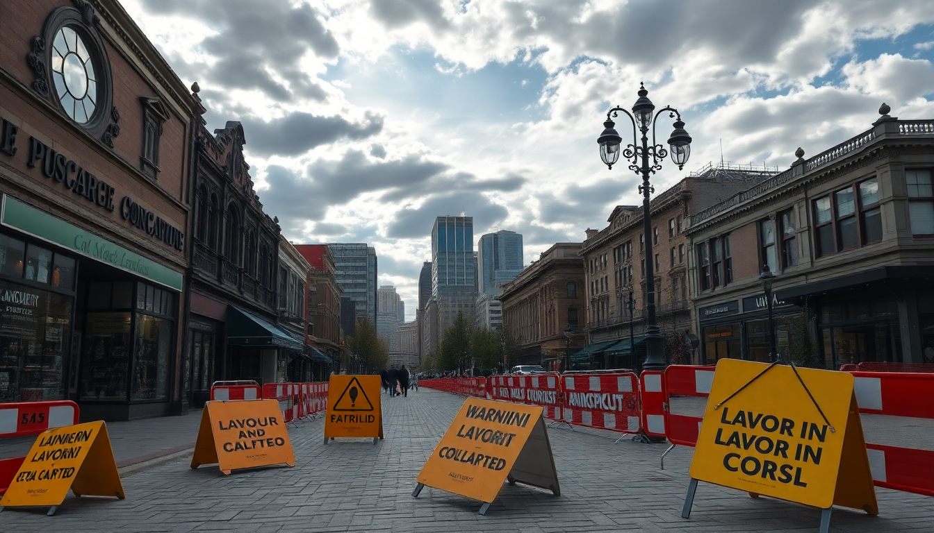 Construction on Stephen Avenue postponed amidst legal threats from businesses