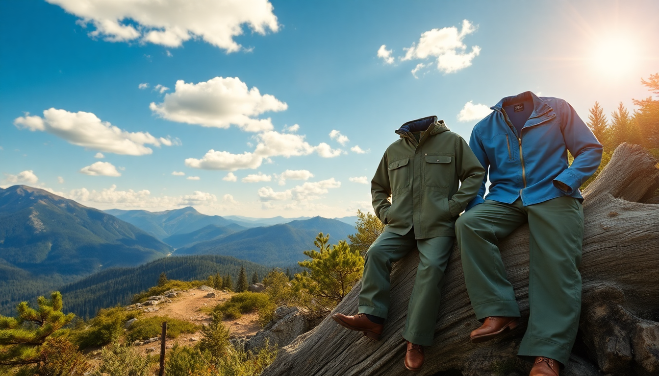 Discover the new outdoor apparel line designed for adventure seekers