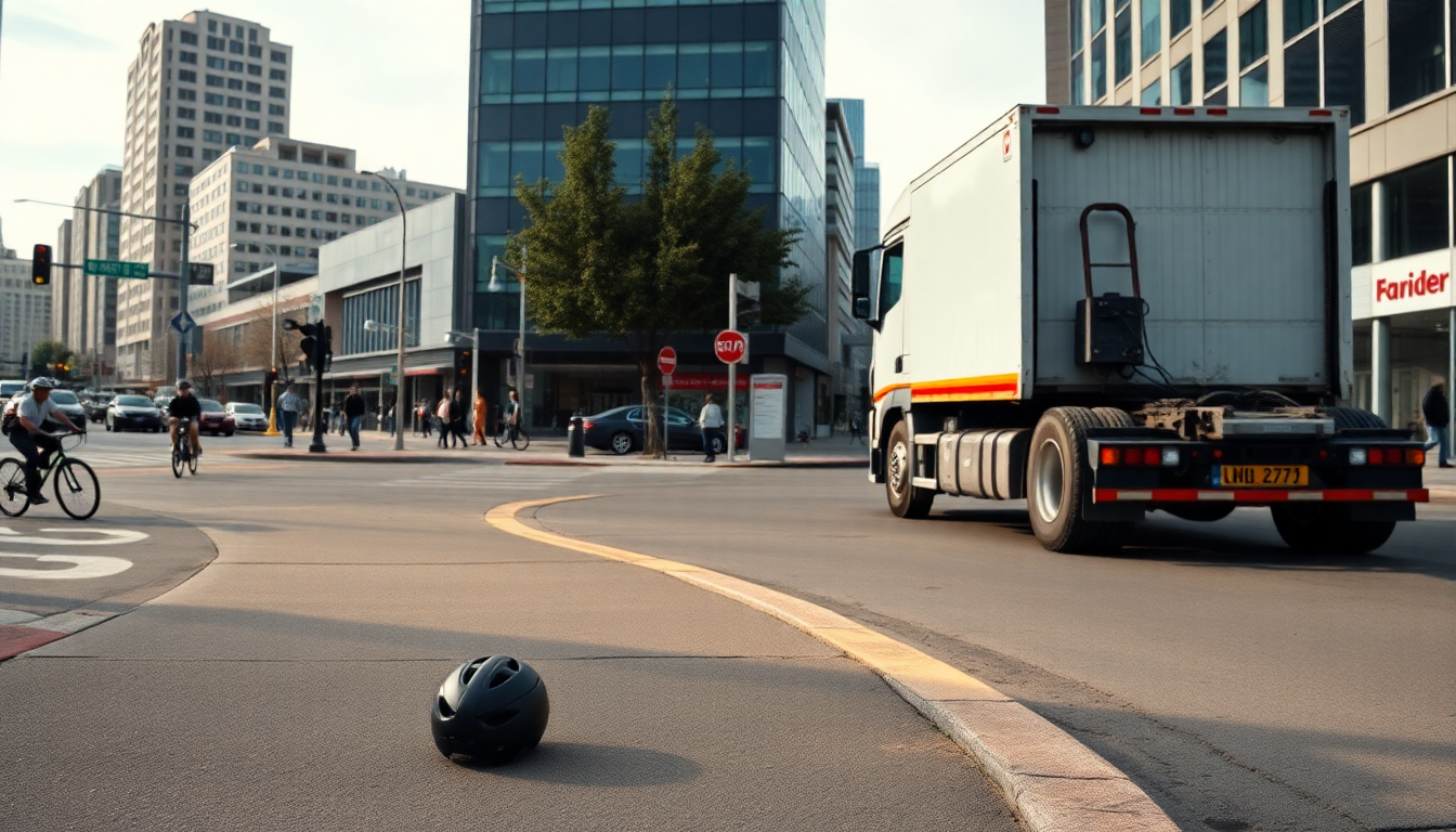 Examining the implications of urban cycling safety after a fatal accident