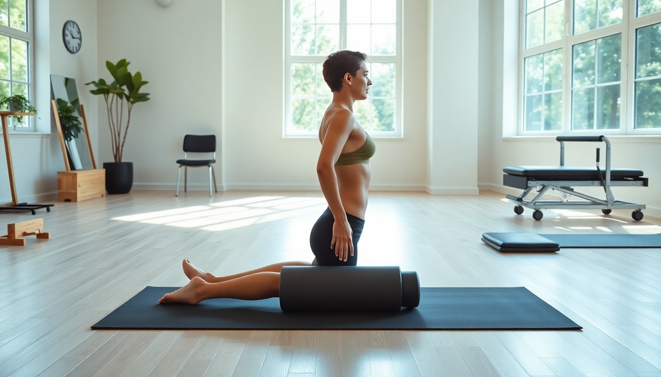 Explore how pilates improves posture and creates the illusion of height