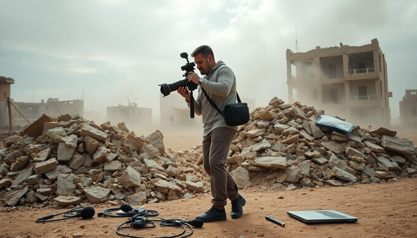Gaza journalists face starvation: urgent appeal for evacuation