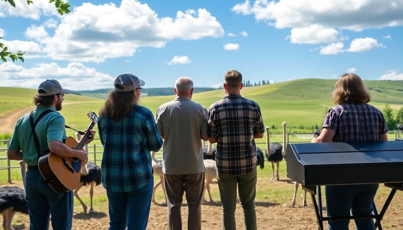 How music is rallying support for ostrich preservation in Edgewood