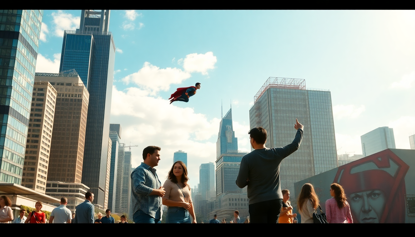 How the latest Superman film reinvents superhero narratives