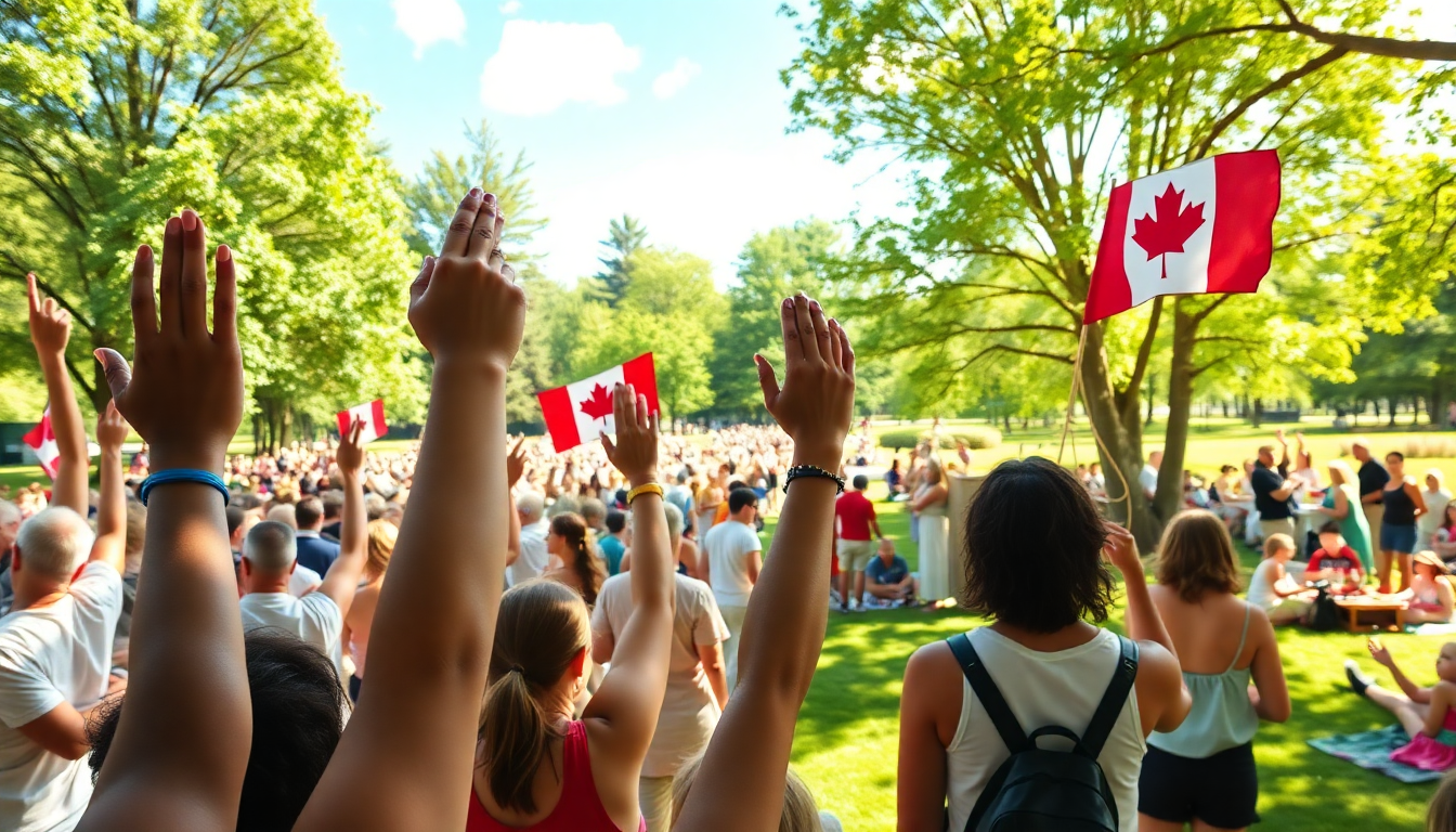 Join the All Together Canada anthem event this Canada Day