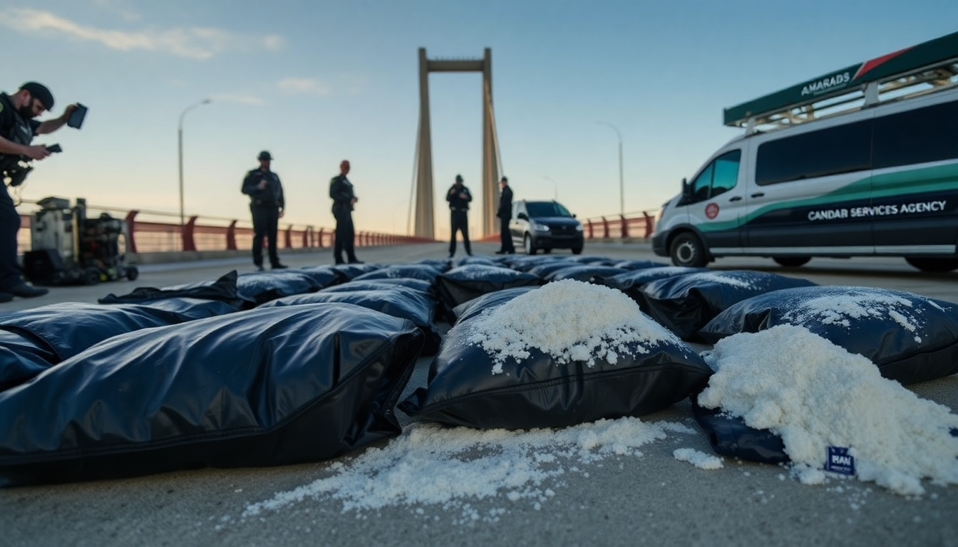 Major cocaine bust at Ambassador Bridge raises concerns about smuggling