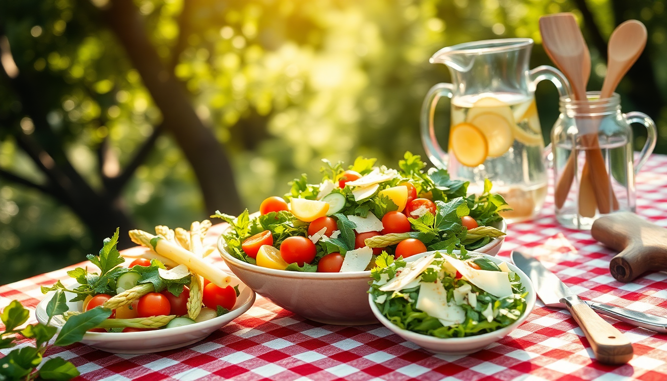 Mastering the perfect summer salad: a culinary delight