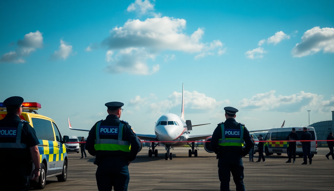 Passenger arrested after bomb threat on easyJet flight