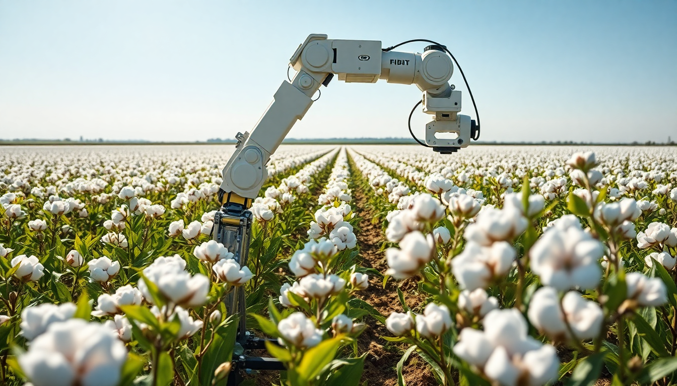 Revolutionizing cotton farming with advanced robotic technology
