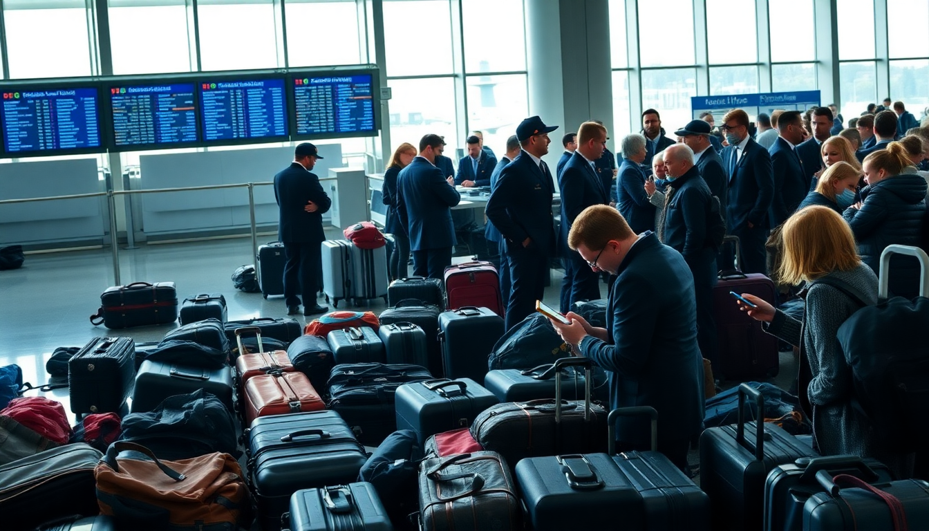The Consequences of French Air Traffic Strikes on European Airlines