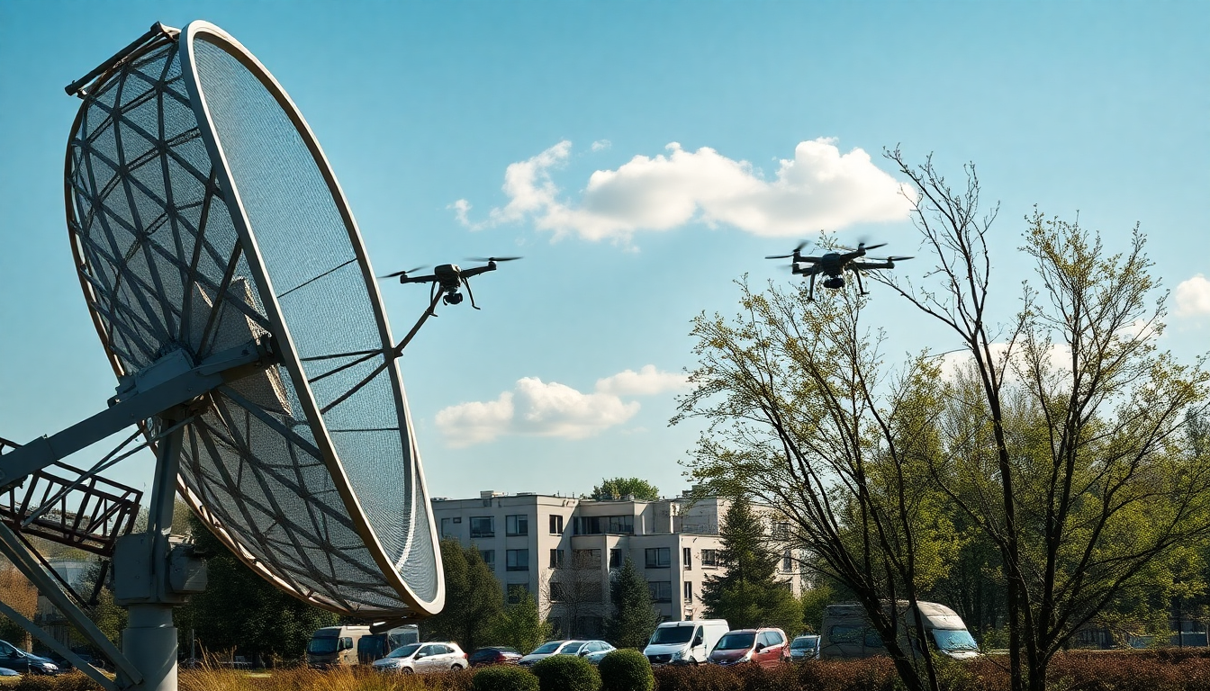 Understanding satellite infrastructure’s role in U.S. military operations from Germany