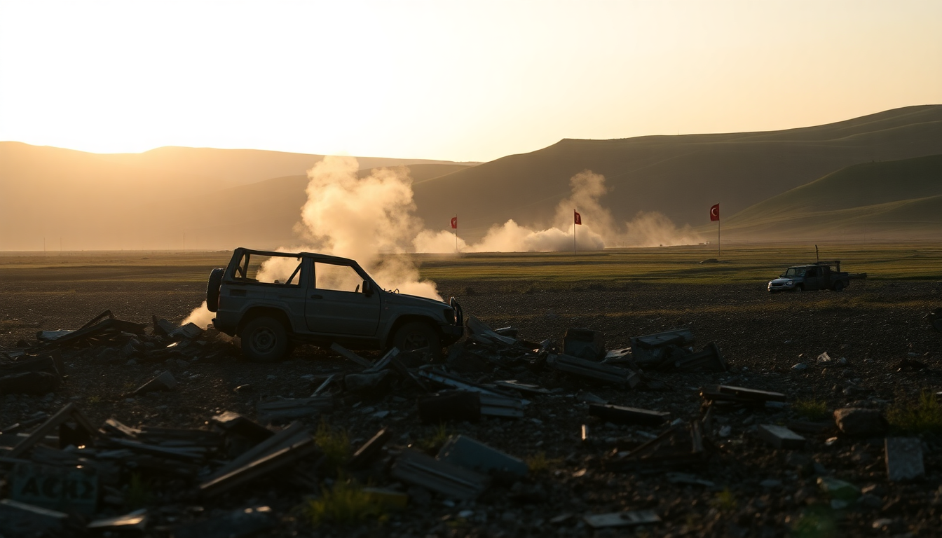 Unidentified drone strike highlights complexities of PKK disarmament