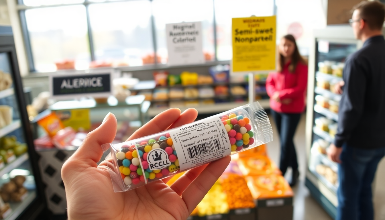 Wegmans issues recall for semi-sweet chocolate nonpareils over milk allergen concerns