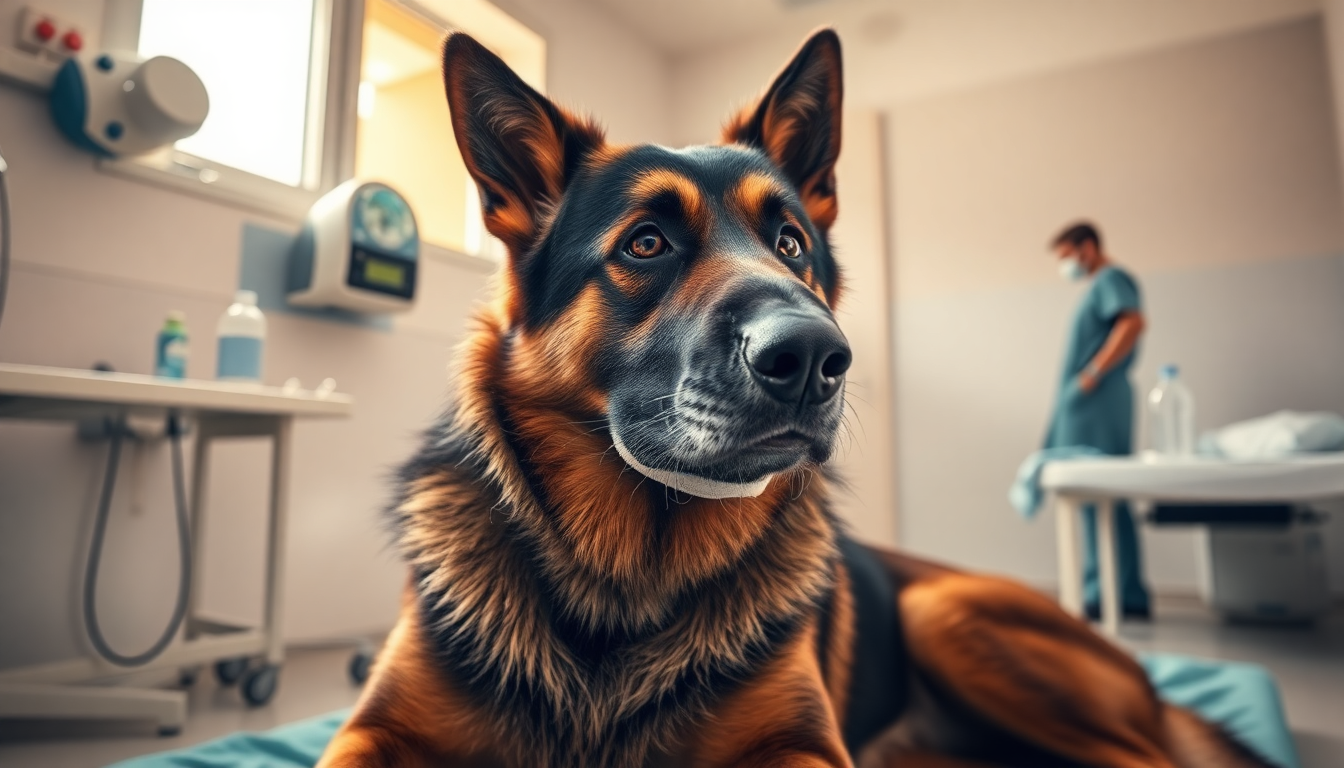 brave police dog injured in knife attack during theft apprehension python 1754454382