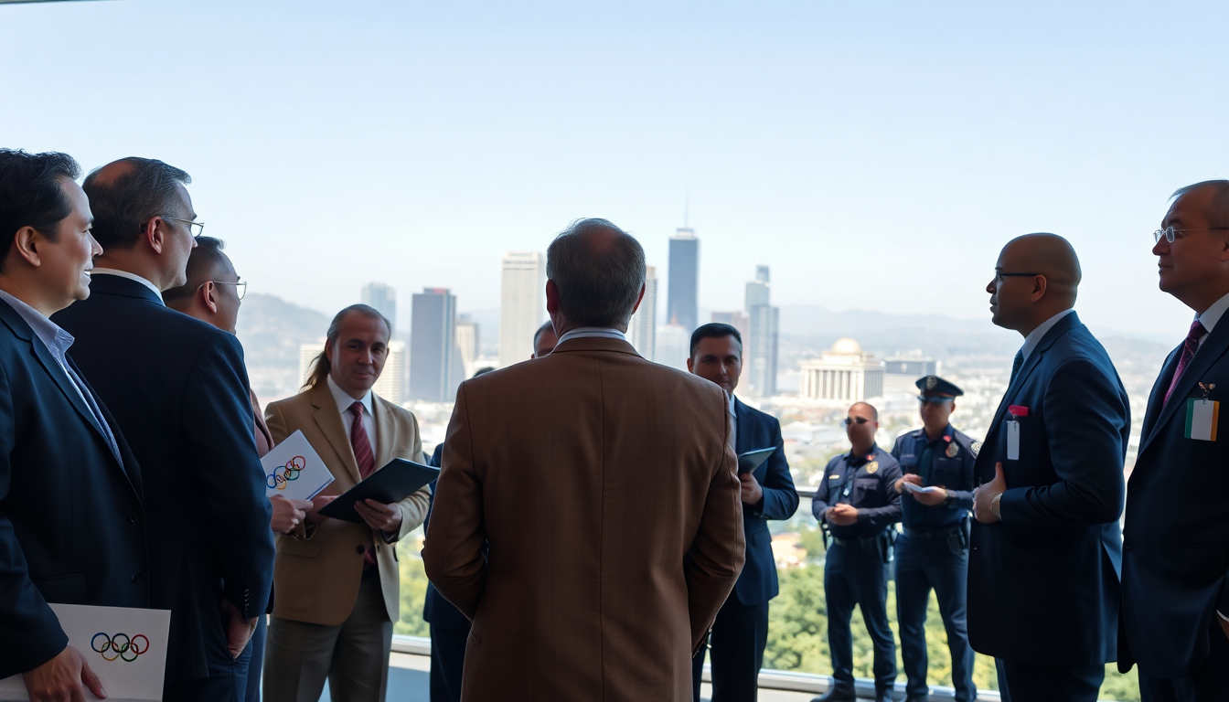 federal task force announced for 2028 olympic preparations in los angeles python 1754358092