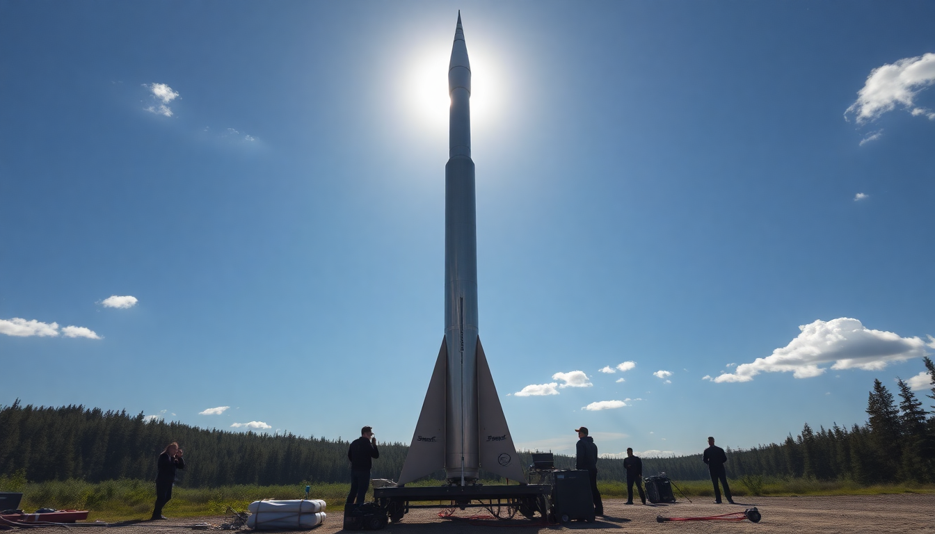groundbreaking student led rocket launch marks a new era for canadian space exploration python 1755360264