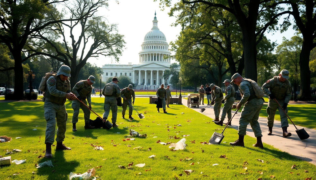 how national guard cleanup efforts highlight washingtons tourism dilemma python 1756273771