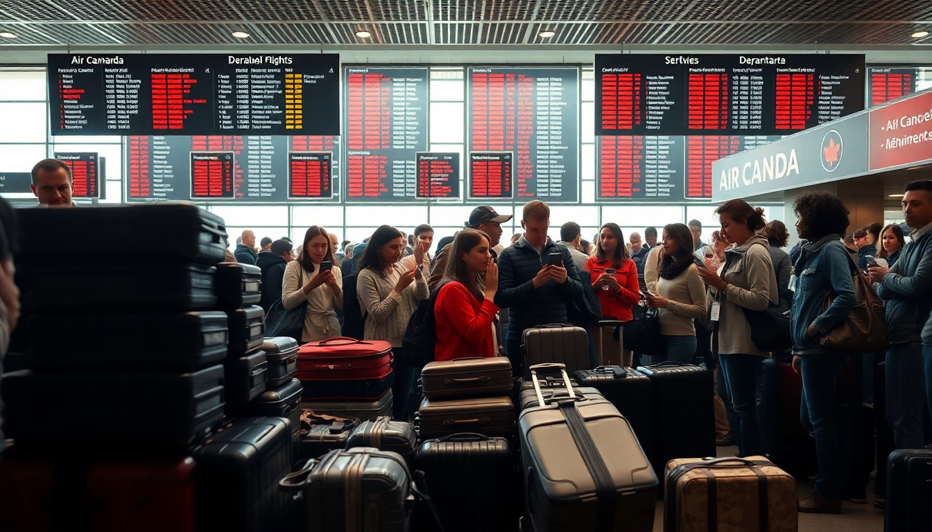 impacts of the air canada flight attendants strike on travel plans python 1755348922