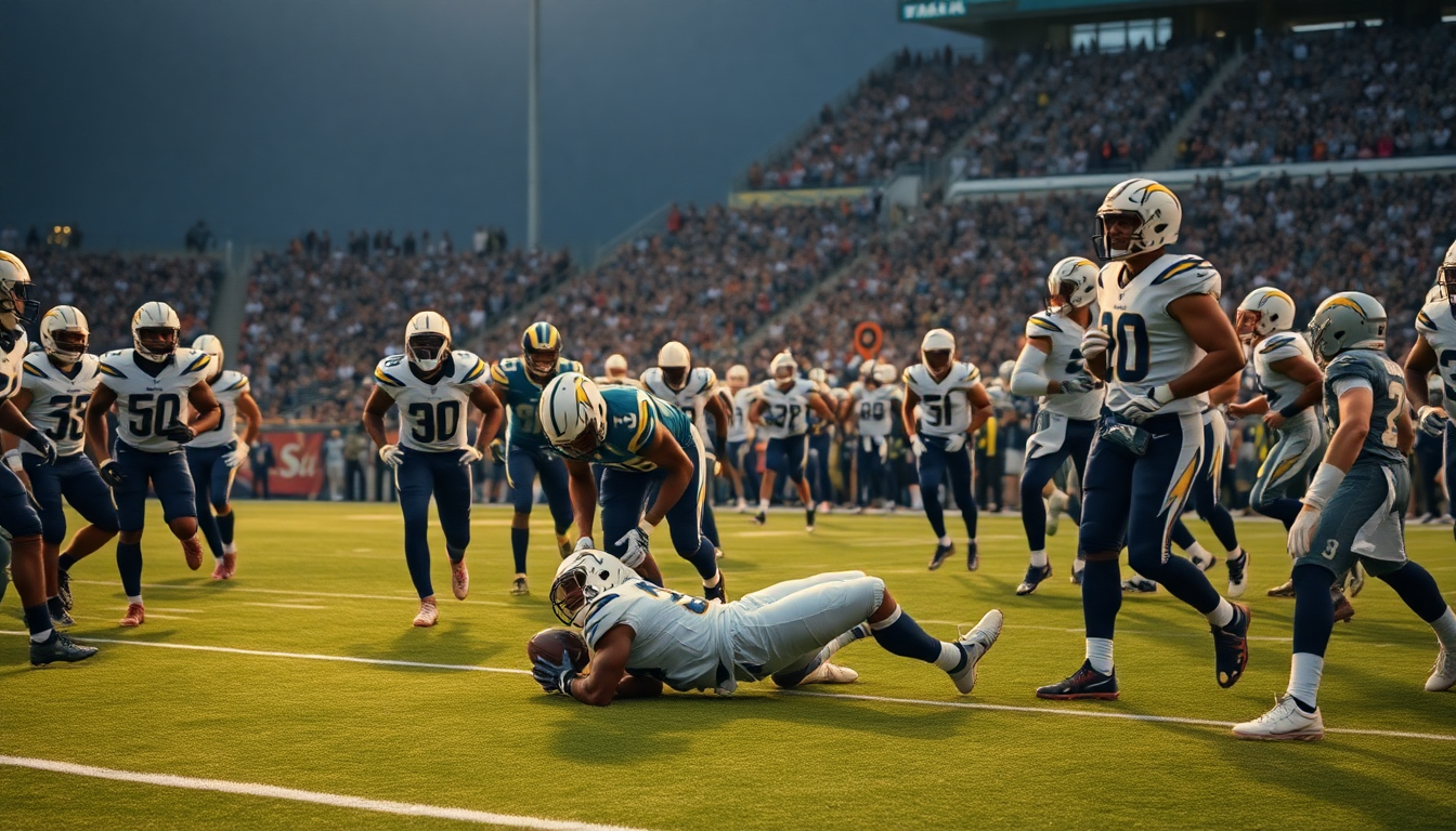 inglewood chargers receiver suffers concussion during preseason game python 1755443212