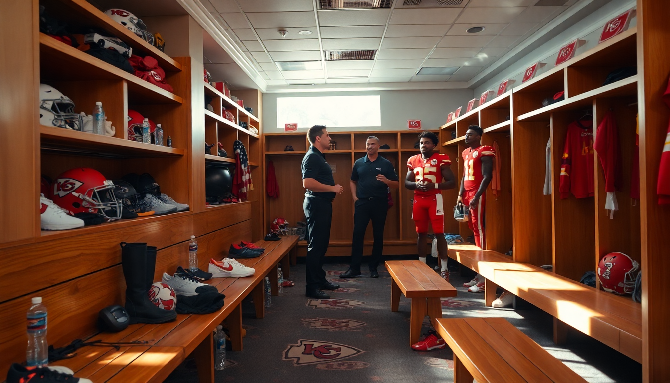 inside the chiefs locker room mahomes kelce and the taylor swift effect python 1755510096