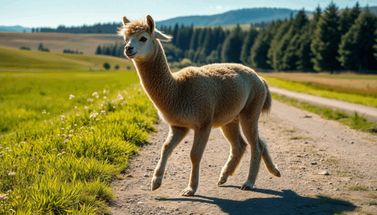 meet lolita the alpaca defying age with charm and grace python 1754703507