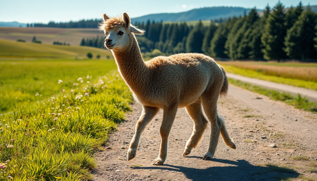 meet lolita the alpaca defying age with charm and grace python 1754703507