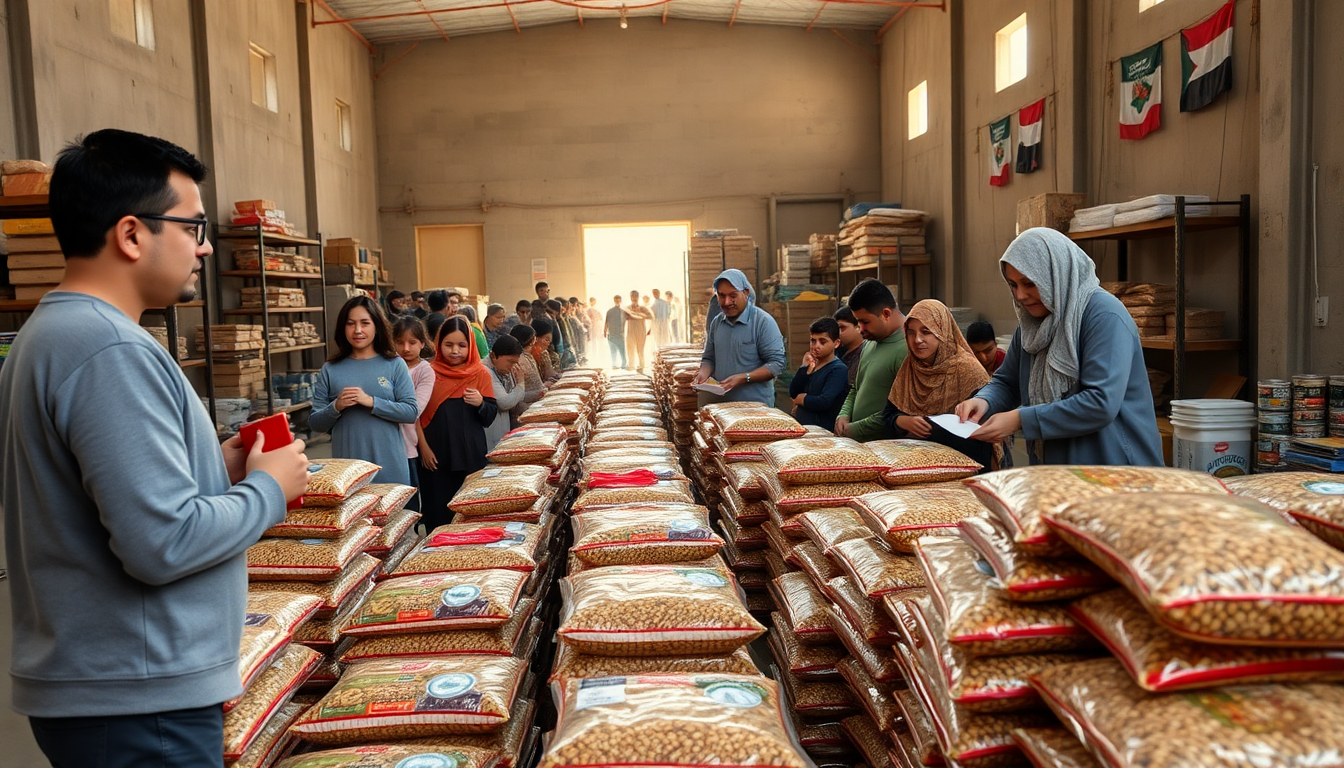 new pilot program enhances aid access for gaza families python 1755534575