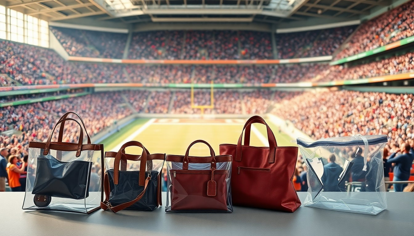 stylish clear bags to elevate your game day experience python 1756087595